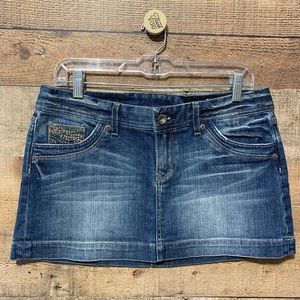 X2  Woman’s Denim Skirt size 8